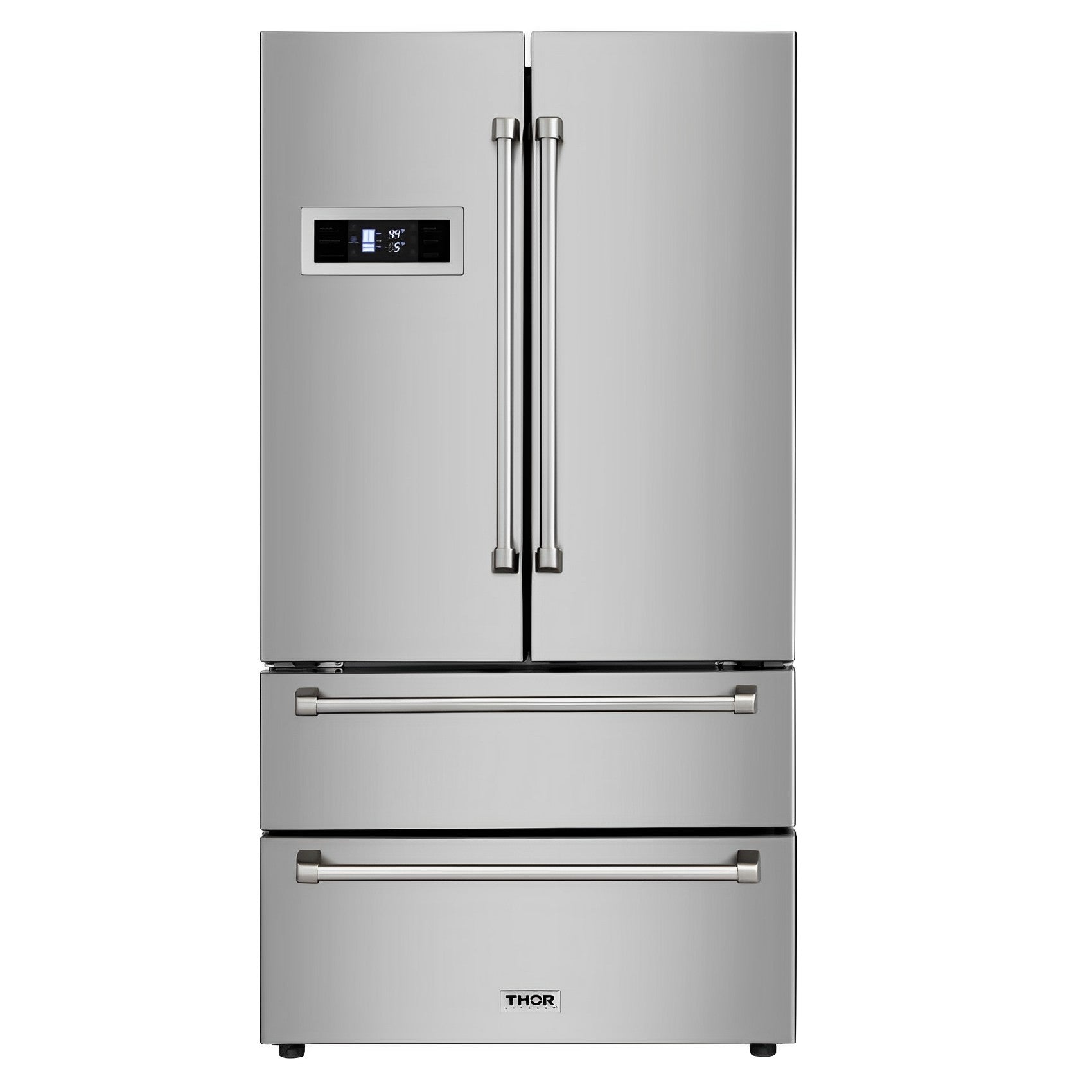 36" Counter depth French door Stainless Steel Refrigerator HRF3601F - RenoShop