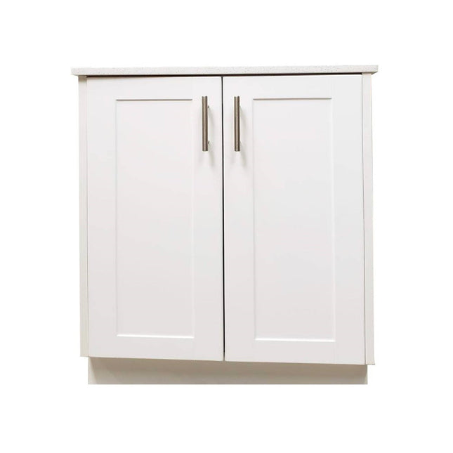 Crown VSB MDF Wood Bathroom Vanity with Quartz Top & Sink - RenoShop