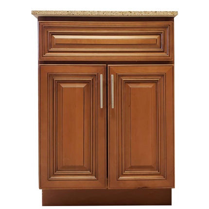 Crown VSB Solid Wood COG Bathroom Vanity with Quartz Top & Sink - Crown Home