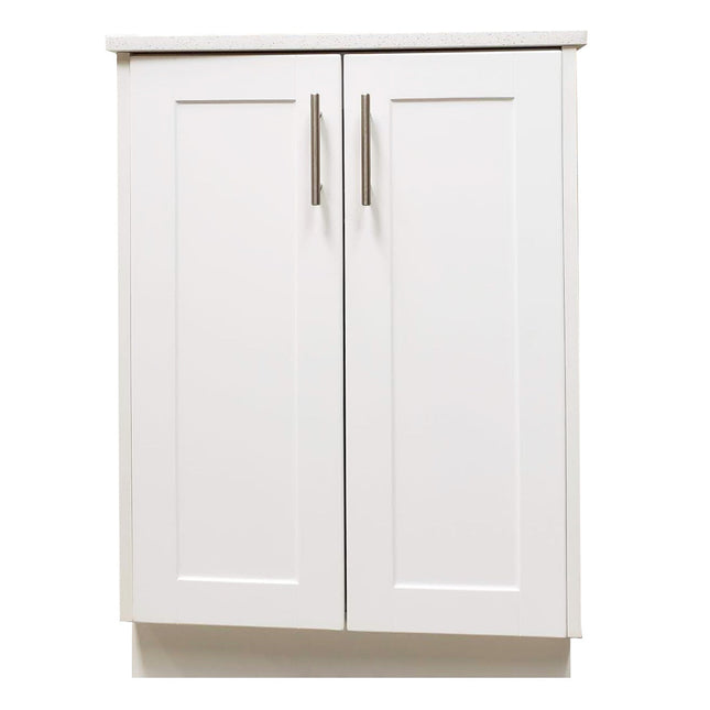 Crown VSB MDF Wood Bathroom Vanity with Quartz Top & Sink - RenoShop