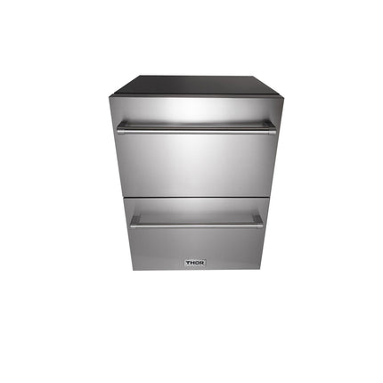 24-Inch Indoor Outdoor Freezer Drawer in Stainless Steel TRZ24U - RenoShop