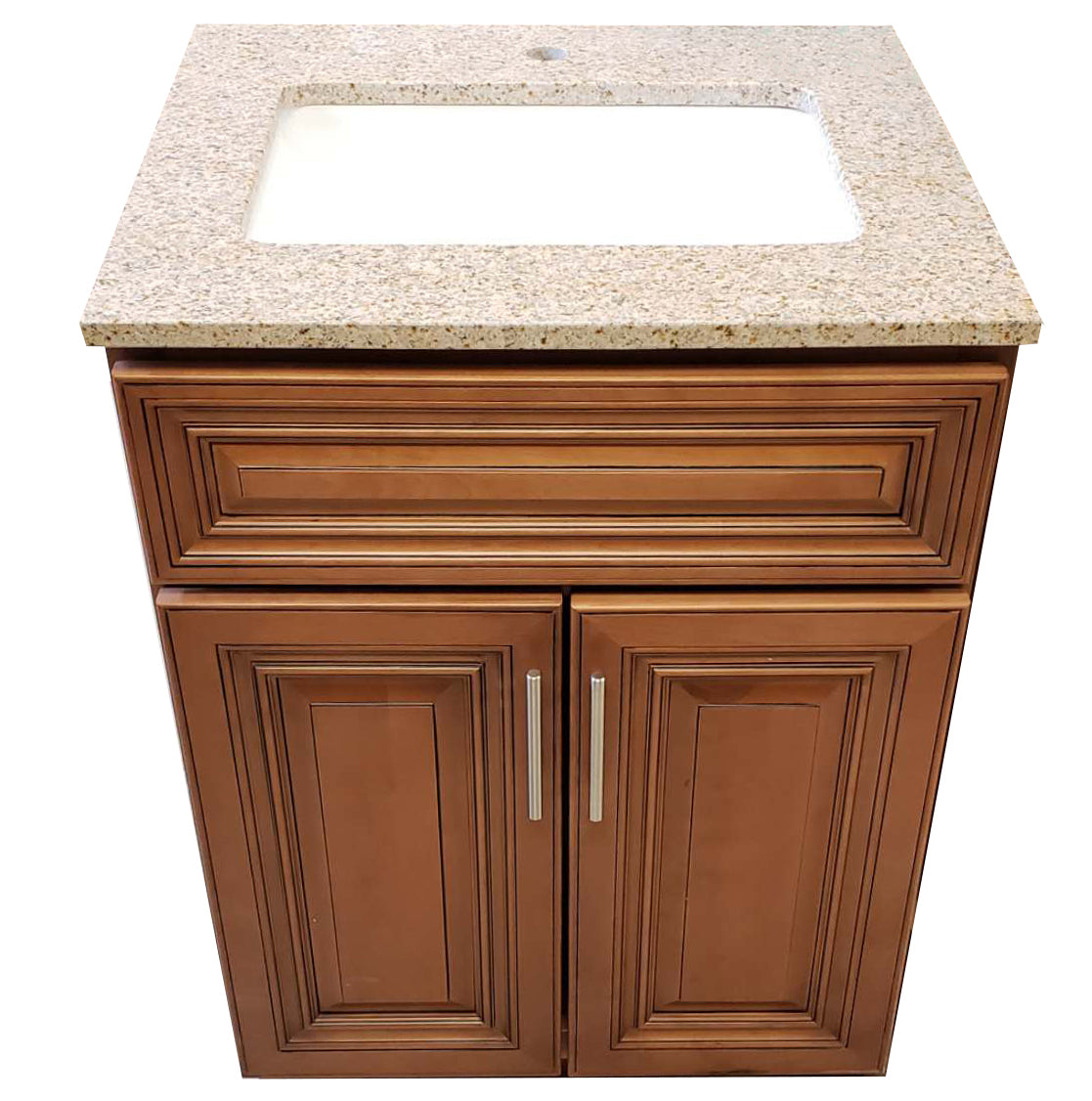 Crown VSB Solid Wood COG Bathroom Vanity with Quartz Top & Sink - RenoShop