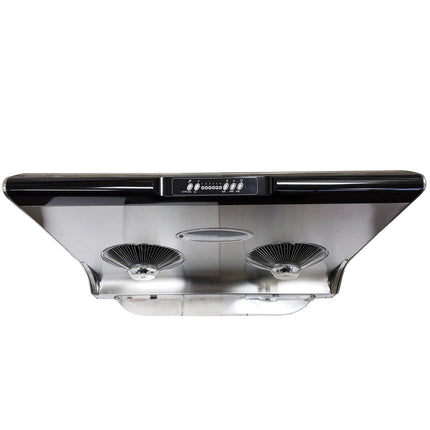 Crown AFG-AC/SS Auto Clean Stainless Steel Under Cabinet  Range Hood 30 Inches - RenoShop