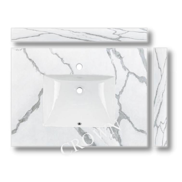 31 inch quartz vanity top