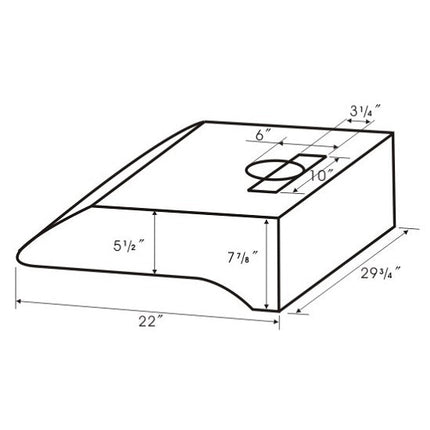 Crown AFG-AC/SS Auto Clean Stainless Steel Under Cabinet  Range Hood 30 Inches - RenoShop