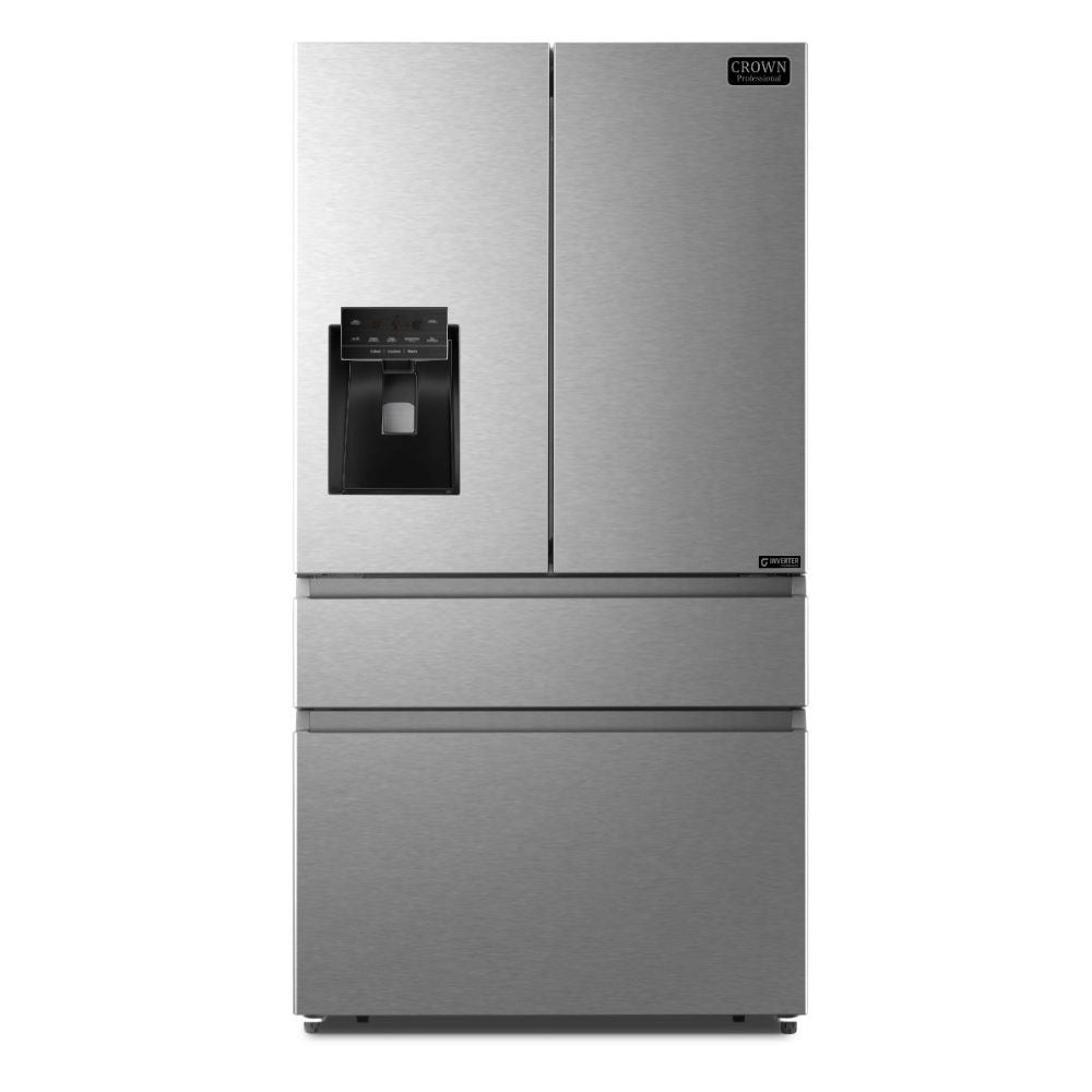 36"  4 Door counter depth Refrigerator with Ice & Water Dispenser ARF3601