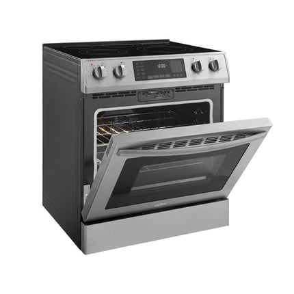 30" Electric Range, Freestanding, Front Control, Self Clean and Air Fry, ARE3001 - Crown Home Canada