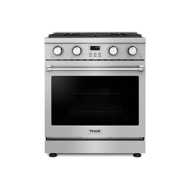 30" Contemporary Professional Gas Range in Stainless Steel ARG30 - RenoShop