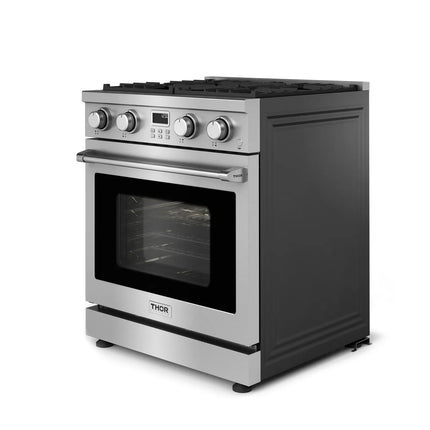 30" Contemporary Professional Gas Range in Stainless Steel ARG30 - RenoShop