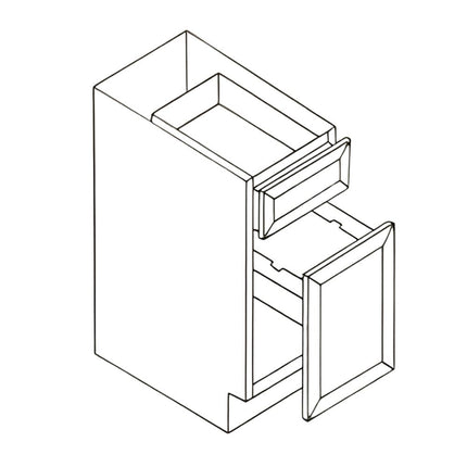 BWBK18 (WHS) Trash Kit Base Cabinet - Crown Home Canada