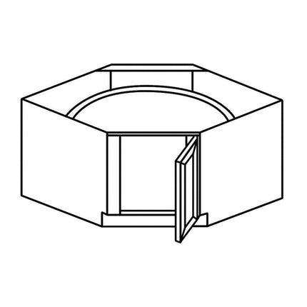 CBD36 (IWC) Lazy Susan Base Cabinet - Crown Home Canada