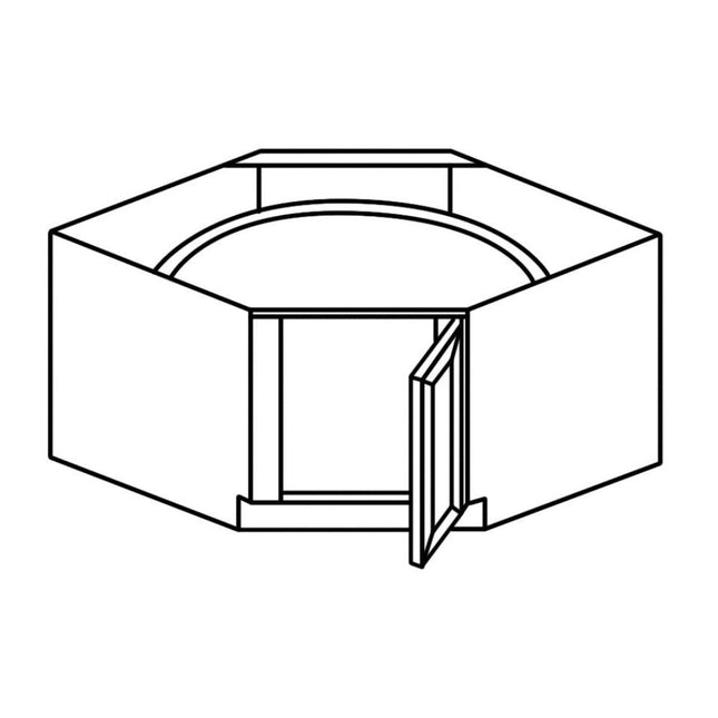 CBD36 (IWC) Lazy Susan Base Cabinet - Crown Home Canada