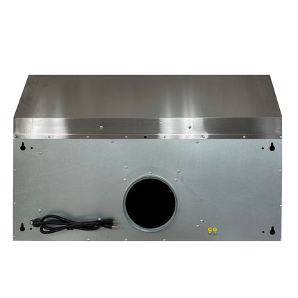 30" 500 CFM Under Cabinet Range Hood-PROFT10-back