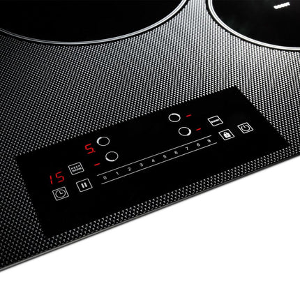 CROWN 30 Inch Induction Cooktop in Black with 4 Elements CIH30