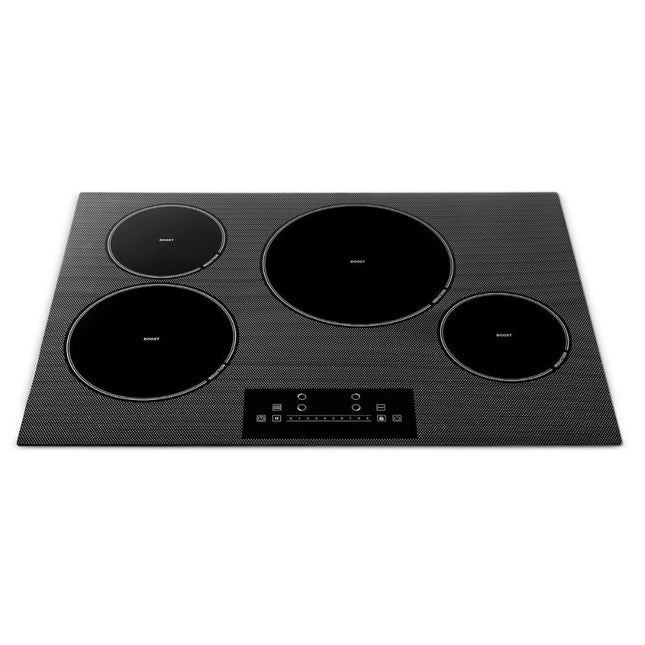 CROWN 30 Inch Induction Cooktop in Black with 4 Elements CIH30