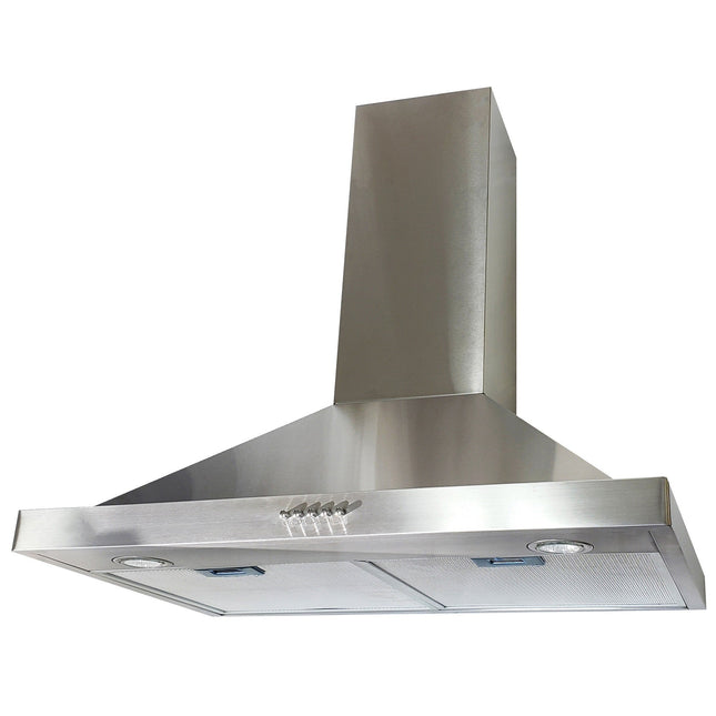 36" 600 CFM Stainless Steel Wall Mount Range Hood EURO-B02/36 - RenoShop