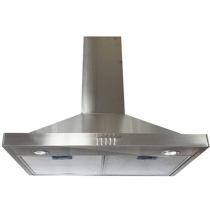 36" 600 CFM Stainless Steel Wall Mount Range Hood EURO-B02/36 - RenoShop