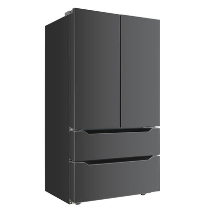 Thor Kitchen HRF3602BS 36" Counter Depth French Door Black Stainless Steel Refrigerator - RenoShop
