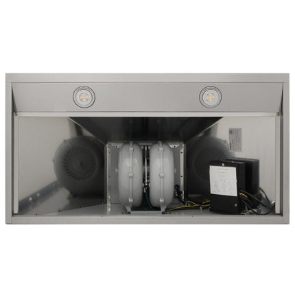36" 600 CFM Stainless Steel Wall Mount Range Hood HRH3607 - RenoShop
