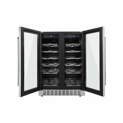 24" Dual Zone 36 Bottle Wine Cooler HWC2402U - RenoShop