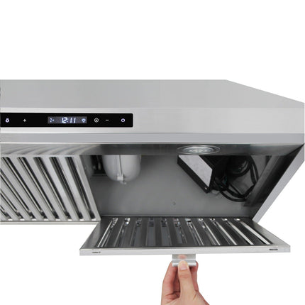 30" Wall Mount Range Hood in Stainless Steel HRH3007 - RenoShop