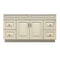 72" Solid Wood Single Sink Bathroom Vanity with Quartz Top & Sink, VSD72D - Crown Home Canada