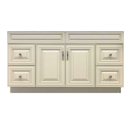 72" Solid Wood Single Sink Bathroom Vanity Cabinet Only VSD72D - Crown Home Canada