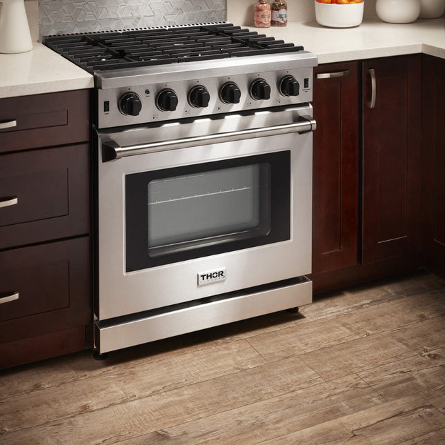 30" Gas Range in Stainless Steel LRG3001U - RenoShop
