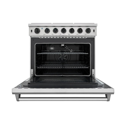 CRTK 36-4 - Pack (Fridge, Range Hood, Gas Range & Dishwasher) Stainless Steel Kitchen Set - RenoShop