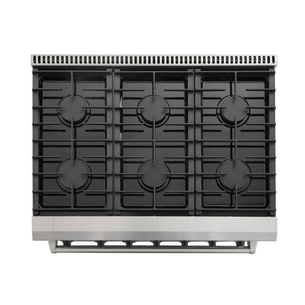 CRTK 36-4 - Pack (Fridge, Range Hood, Gas Range & Dishwasher) Stainless Steel Kitchen Set - RenoShop
