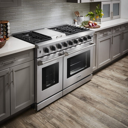 48" Gas Range in Stainless Steel LRG4807U - RenoShop