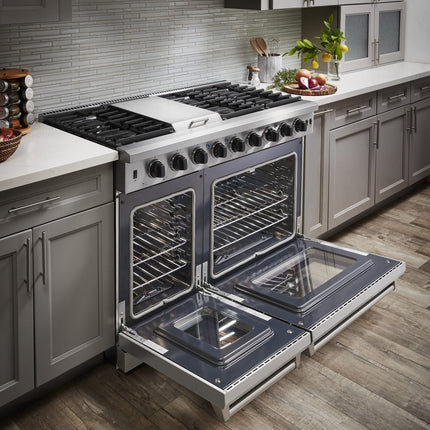48" Gas Range in Stainless Steel LRG4807U - RenoShop