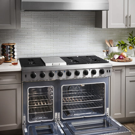 48" Gas Range in Stainless Steel LRG4807U - RenoShop