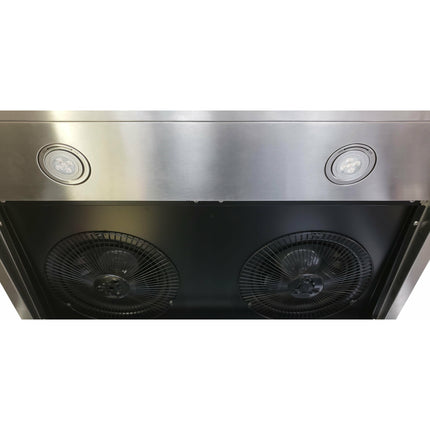 30 inches under cabinet range hood - PRO-BF03 - Inside view