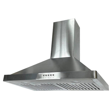 NOVEL Professional Wall cabinet Range Hood powerful 800 CFM stainless steel EURO-NWB01