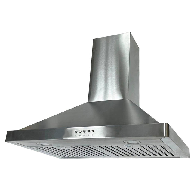 NOVEL Professional Wall cabinet Range Hood powerful 800 CFM stainless steel EURO-NWB01