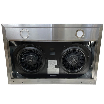 NOVEL Professional Under cabinet Range Hood powerful 800 CFM stainless steel