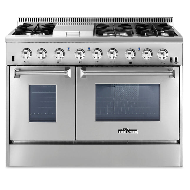 Thor Kitchen HRD4803U 2018 Model 48" Dual Fuel Double Oven Range - RenoShop