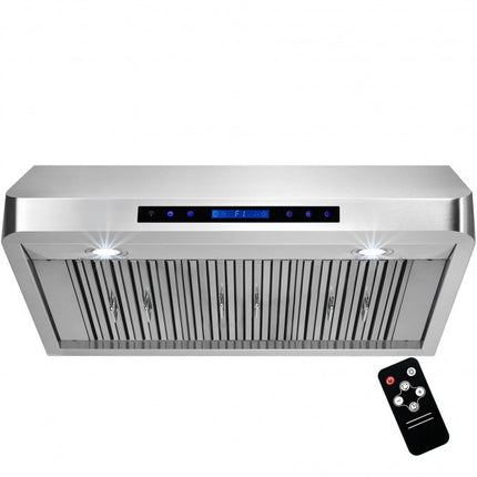 42" 900 CFM Powerful Stainless Steel Range Hood PRO-R01 - RenoShop