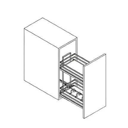 B09SR (IWC) Base Spice Rack Pull Out - Crown Home Canada