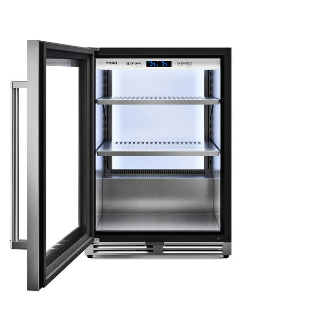 24 Inch Professional Undercounter Beverage Cooler – TBR24U-LH - Crown Home Canada