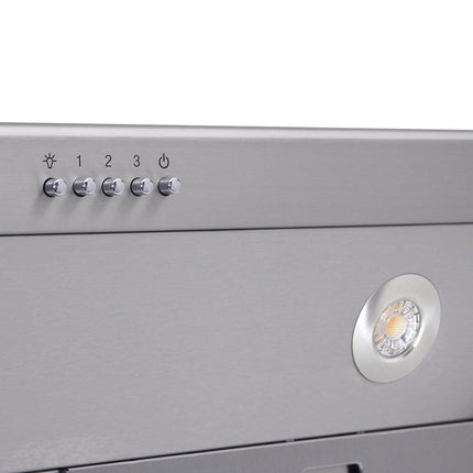 30" Professional Range Hood, 16.5 Inches Tall in Stainless Steel TRH3005 - RenoShop