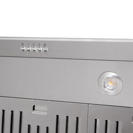 36" Professional Range Hood, 11 Inches Tall in Stainless Steel TRH3606 - RenoShop