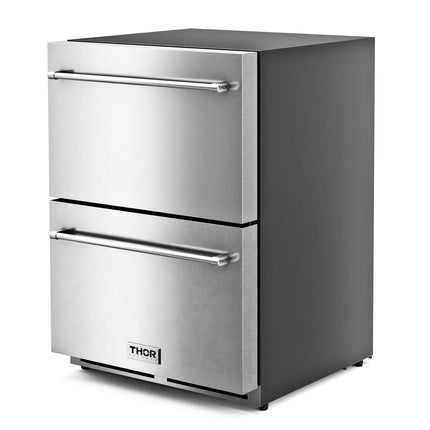 24-Inch Indoor Outdoor Freezer Drawer in Stainless Steel – TRZ24U - Crown Home Canada