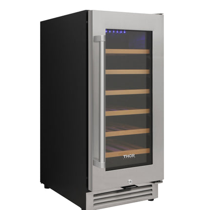 Thor Kitchen TWC1501 33 Bottle 15 Inch Wine Cooler with Sabbath Mode - RenoShop