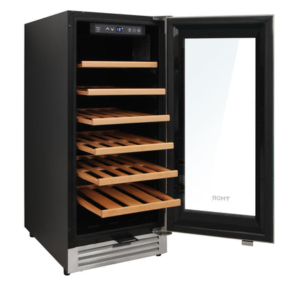 Thor Kitchen TWC1501 33 Bottle 15 Inch Wine Cooler with Sabbath Mode - RenoShop