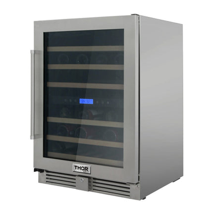 24" Dual Zone Indoor/Outdoor 46 Bottle Wine Cooler TWC2401DO - RenoShop
