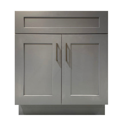 30" Solid Wood Bathroom Vanity Cabinet Only VSB30 - RenoShop