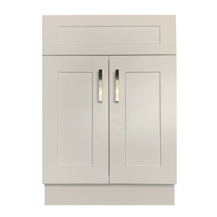 Crown VSB24 24" Solid Wood Bathroom Vanity with Quartz Top & Sink - RenoShop