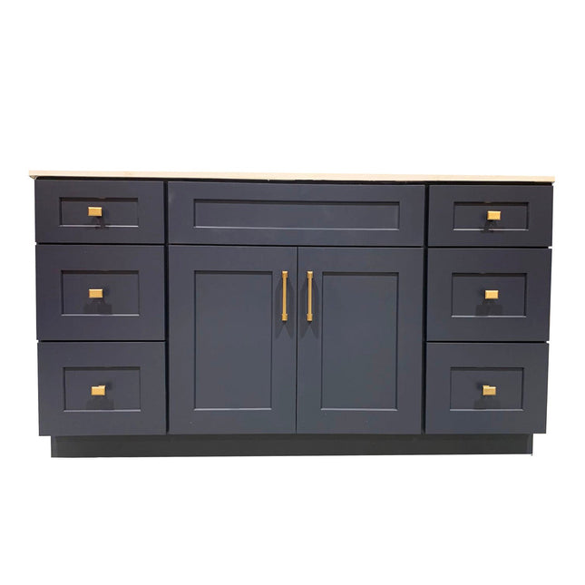 48" Solid Wood Bathroom Vanity with Quartz Top & Sink VSD48 - RenoShop